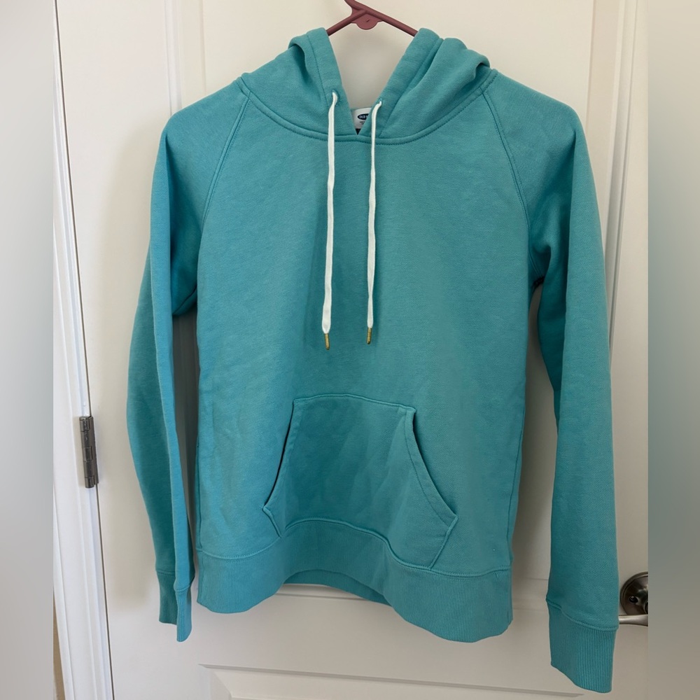 Old Navy teal hoodie